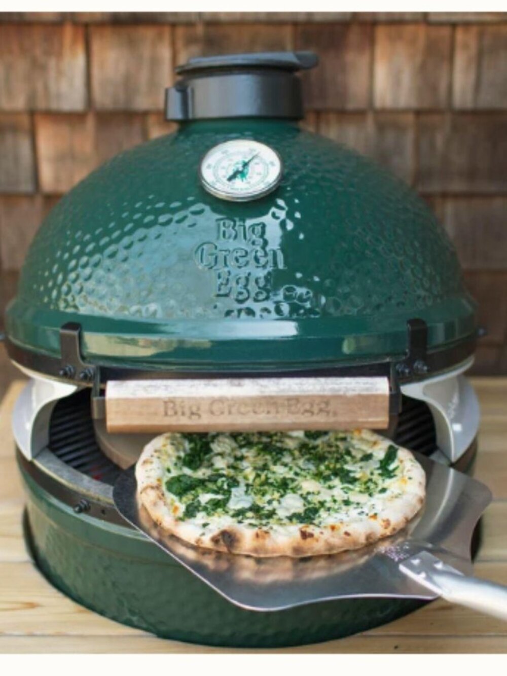 Big Green Egg Cast Aluminum Pizza Oven Wedges – FITS XL EGG – New in Factory Box